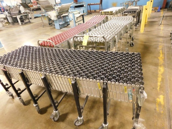 LOT: (3) Pieces of Flexible Conveyor