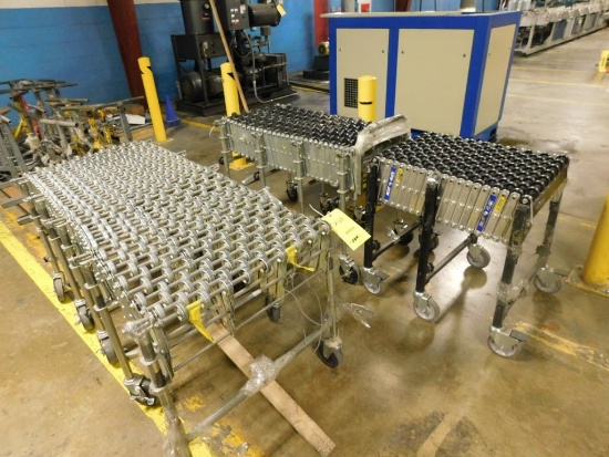 LOT: (3) Pieces of Flexible Conveyor