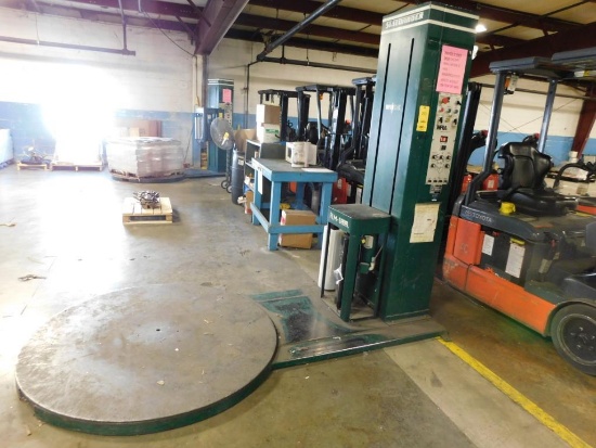 Infrapak Rotary Pallet Stretch Wrapper Model Sidewinder, S/N T326L99H