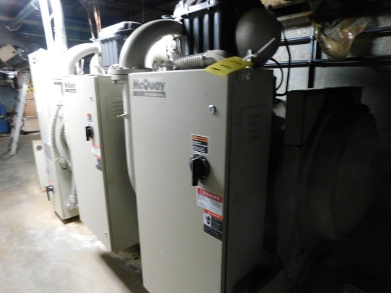 McQuay Chiller Model WMC150DSC-ER10, S/N STN0090200085 (2007), (2) Compressors (must be removed from