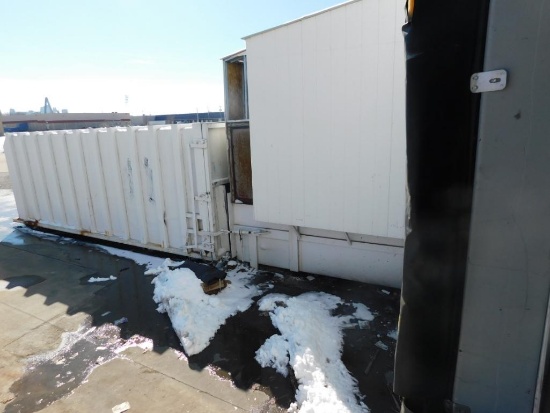 Hydraulic Trash Compactor with Remote Hydraulics & 30 cu. yd. Container