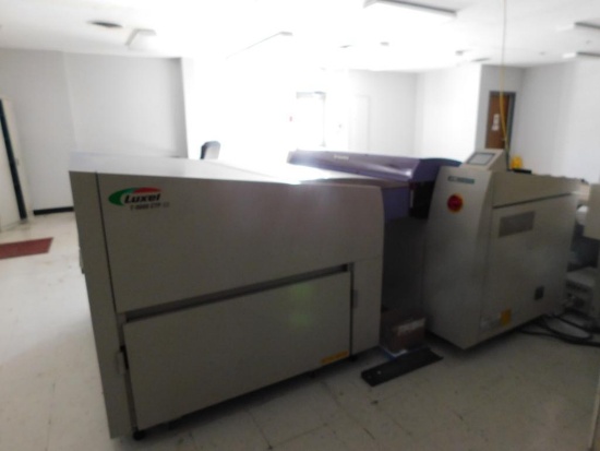 2004 Fuji Javelin Luxel PT R8600 Computer-to-Plate Device, S/N 912342, with SA-L8800 Plate Loader