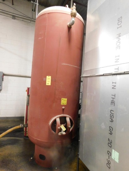 3 ft. Dia. x 12 ft. High (est.) Air Receiver Tank (2007)
