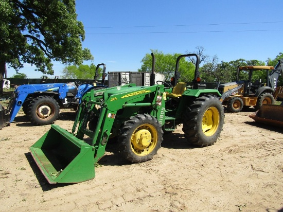 John Deere 553 Tractor Loader, PTO, S/N 1PY5075ETEB011857