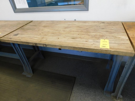 30 in. x 60 in. Maple Top Work Bench