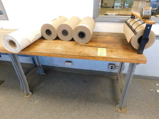30 in. x 60 in. Maple Top Work Bench