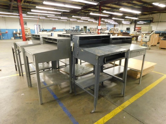 LOT: (11) Steel Foreman Stations