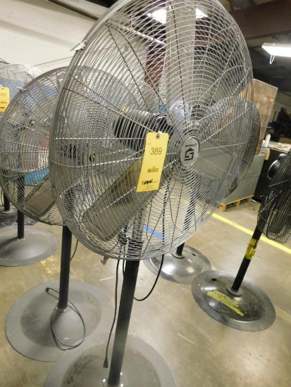 LOT: (2) Pedestal Fans