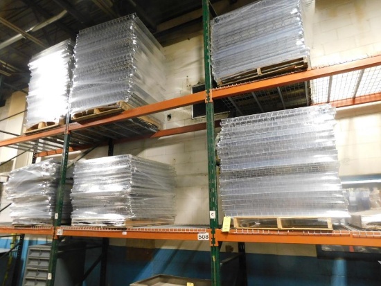 LOT: Wire Decking for 42 in. Pallet Rack on (6) Pallets
