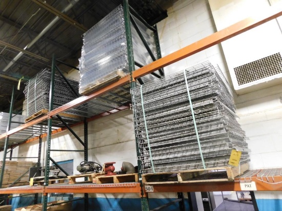 LOT: Wire Decking for 42 in. Pallet Rack on (5) Pallets