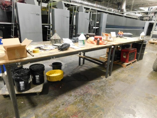 LOT: (2) 4 ft. x 8 ft. Assembly Tables