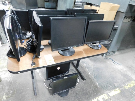 LOT: (10) Assorted Monitors