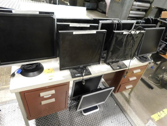 LOT: (13) Assorted Monitors