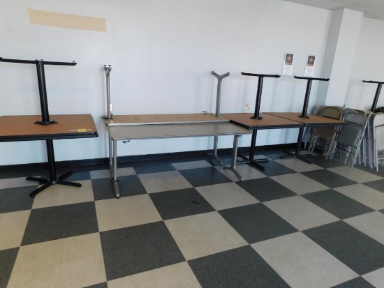 LOT: Contents of Break Room Area including (20) Folding Tables, (10) Tables, Approx. (50) Chairs