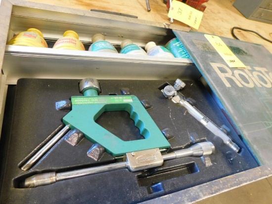 Rototec Custom Metal Alloy Spray System