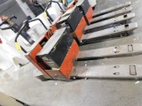 Prime Mover 6500 lb. Stand-on Electric Pallet Truck (may need 24 volt battery)
