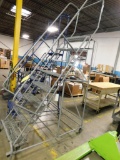 80 in. Rolling Safety Stairway