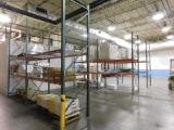 LOT: (7) Sections Pallet Rack, 8 ft. Wide x 12 ft. High x 42 in. Deep, with Wire Decking