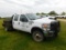 2014 Ford F-350 Super Duty 4x4 Crew Cab Flatbed Truck, VIN 1FD8W3HT8EEB51157, 9-1/2 ft. Flatbed with