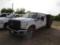 2014 Ford F350 Super Duty 4X4, Crew Cab, Steel Flat Bed Truck, 103,139 est.