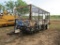 Dual Axle Trash Trailer, 16 ft. x 76 in. Bed, Missing Tire<br />