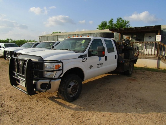 2013 Ford F350 Super Duty, Diesel 6.7 Power Stroke B 20, Crew Cab, 4X4 Work
