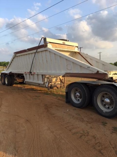 2005 Construction Trailer Secialist BDT-40 Belly Dump Trailer, VIN 10911402