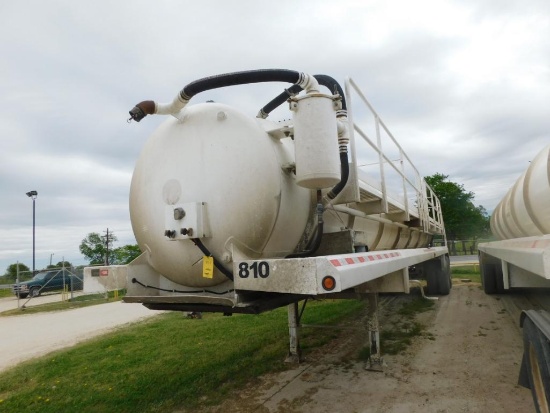 2014 Dragon 130BBL 40 ft. Tandem-Axle Vacuum Trailer, VIN 1UNST4223EL130560
