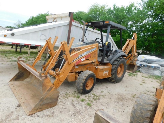 2008 Case 580M 4-Wheel Drive Loader/Backhoe, S/N N7C425463, Case 4-Cylinder Diesel Engine, 3488