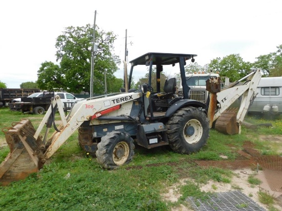 2007 Terex 760B 4x4 Loader/Backhoe, VIN SMFH44TR07BFS1793, 68.5 HP 4-Cylinder Turbo Diesel Engine