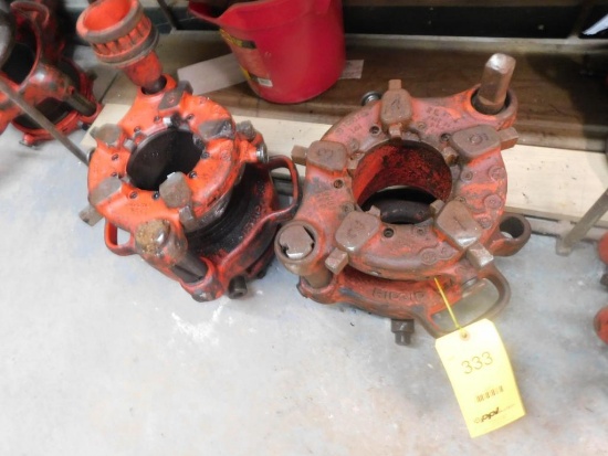 LOT: (2) Ridgid Threading Heads Model 141