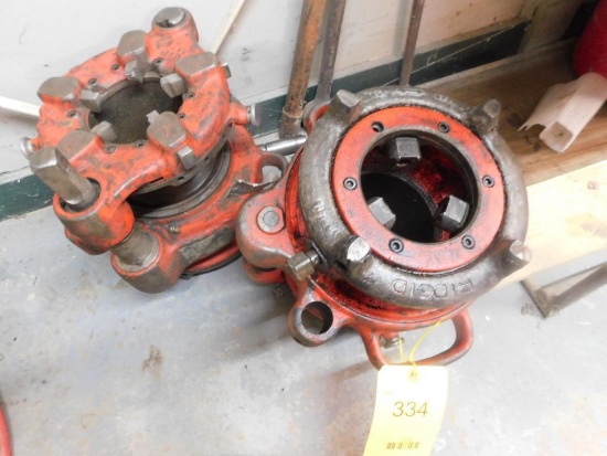 LOT: (2) Ridgid Threading Heads Model 141