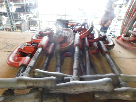 LOT: (11) Assorted Ridgid Pipe Cutters