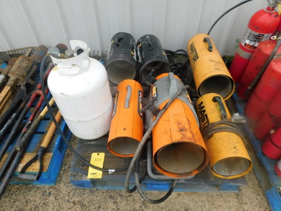 LOT: (6) Assorted Propane Heaters