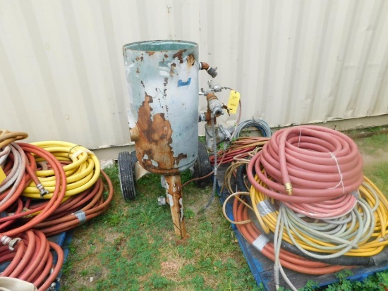 LOT: Sand Blaster, Large Assortment of Hose