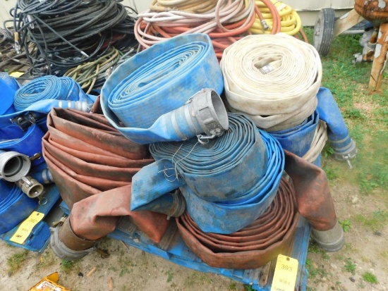 LOT: Assorted Discharge Hose on (1) Pallet