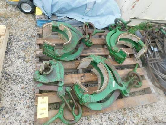 LOT: (4) Assorted Pipe Lifters