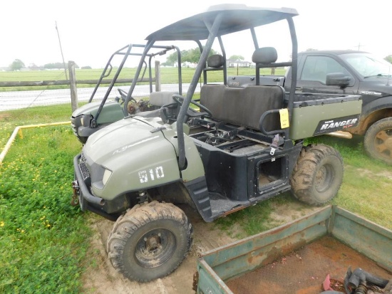 LOT: (2) Polaris Ranger Side-by-Side UTVs (as is)