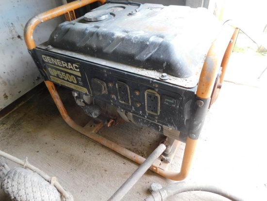 Generac Gas Powered Generator, 5500 Watt (broken recoil)