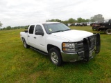 2013 Chevrolet Silverado Z71 4x4 Crew Cab Pick-up Truck, VIN 3GCPKSE75DG143912, 6 ft. Bed, V8 Vortec