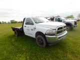 2011 Dodge Ram 2500 Heavy Duty 4x4 Flatbed Truck, VIN 3D6WZ4EL8BG501253, 9-1/2 ft. Flatbed with