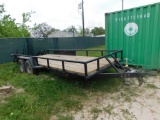 20 ft. Tandem-Axle Utility Trailer, with Fold-Down Ramps (#50921)