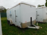 LOT: 2014 Cargo Mate 16 ft. Tandem-Axle Enclosed Trailer, VIN 49TCB1626E1011564, Rear & Side Doors,