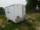 2009 Cargo Mate 10 ft. Single-Axle Enclosed Trailer, VIN 5A3C5105692001503, with Rear Door