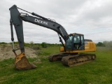 2013 John Deere 210G LC Hydraulic Excavator, VIN 1FF210GXTDE521859, John Deere 159 HP 6.8 Liter