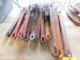 LOT: (12) Assorted Pipe Wrenches