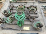 LOT: (6) Assorted Pipe Lifters