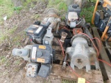 LOT: (2) Ridgid Threaders Model 300 & (3) Trash Pumps on (1) Pallet (as is)