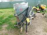 LOT: Portable Sand Blaster, with Pallet of Hose