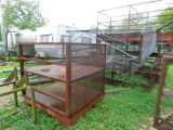 LOT: Large Assortment of Scrap Metal including Platforms, Steel Tracks, Tables, Motors, Truck Parts,